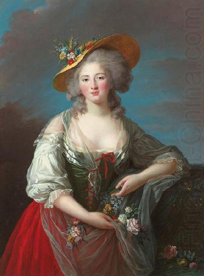 Elisabeth LouiseVigee Lebrun Princess Elisabeth of France china oil painting image